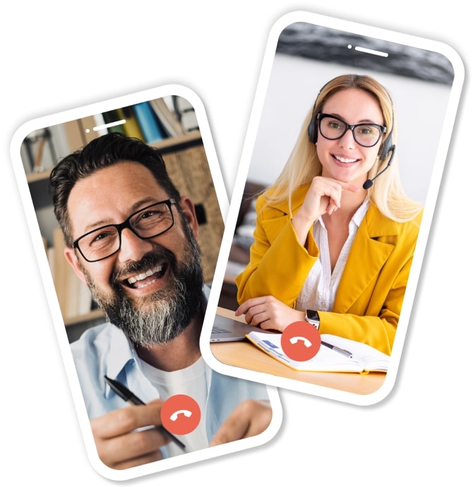 Video calls with insurance agents